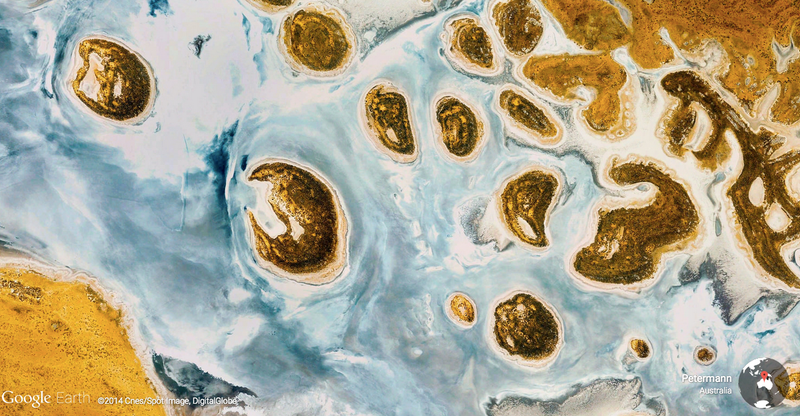 Illustration for article titled The Most Beautiful Landscapes From 10 Years of Google Earth